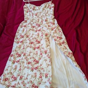 House of CB Charlotte Floral Print Dress